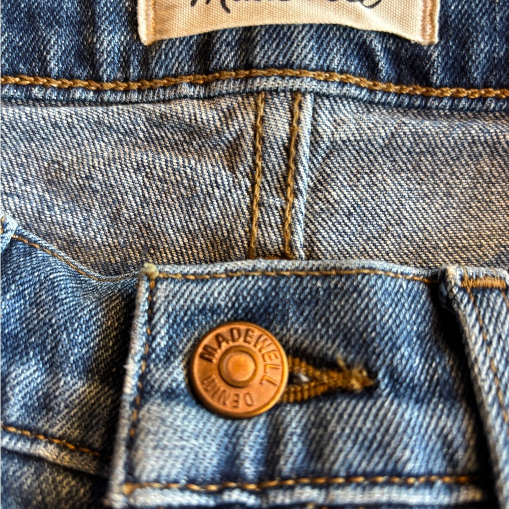 Madewell The Perfect Vintage Blue Denim Jeans Size 28 - Picture 3 of 5